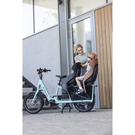 Bobike Kindersitz hinten Evolve Maxi - Rahmenmontage - Urban Black