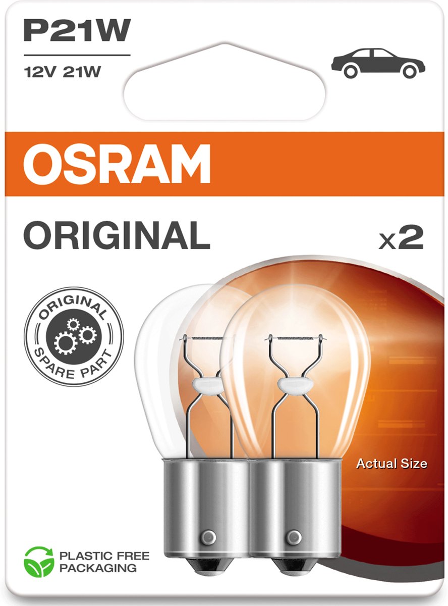 Osram p21w - ba15s - 21w - 12v - sw