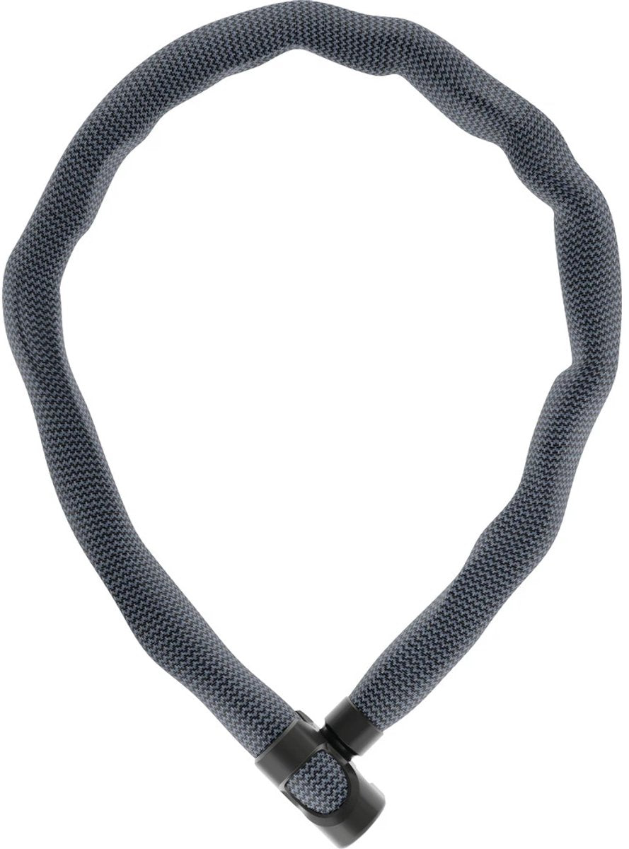 Abus Fahrradschloss Kettenschloss – Ivera Chain 7210 Farbe – Sicherheitsstufe 8 – Grau – 85 cm – geeignet für Elektrofahrräder und Stadtfahrräder