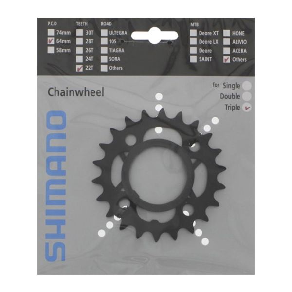 Shimano Kettenblatt Acera FC-M391 Kettenblatt Shim.Acera FC-M391 26t.64mm,T521