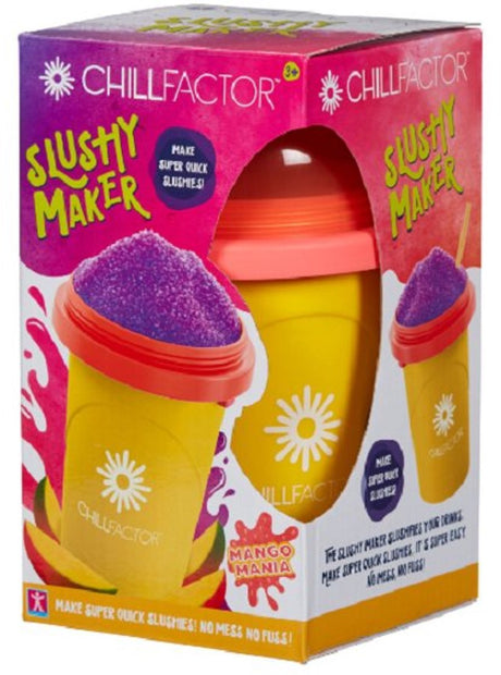 Chillfactor Slushy Maker Fruitastic Mango Mania | 3 Stück
