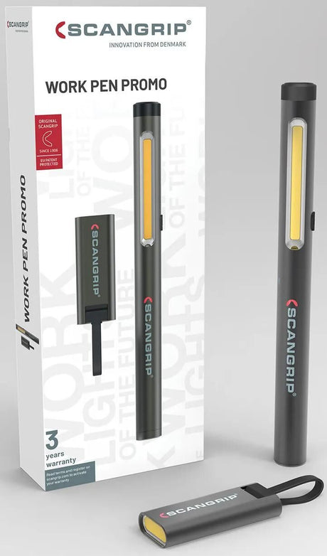 Scangrip Aktionspaket Arbeitsstift 200 R + Blitz Micro R Lampen Set 2-tlg