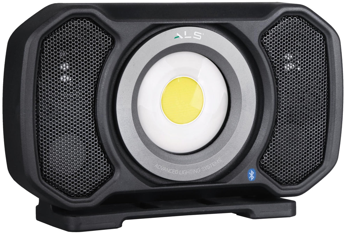 Scangrip-Arbeitsleuchte als Audio-Licht, LED-Arbeitsleuchte als Audio-Licht
