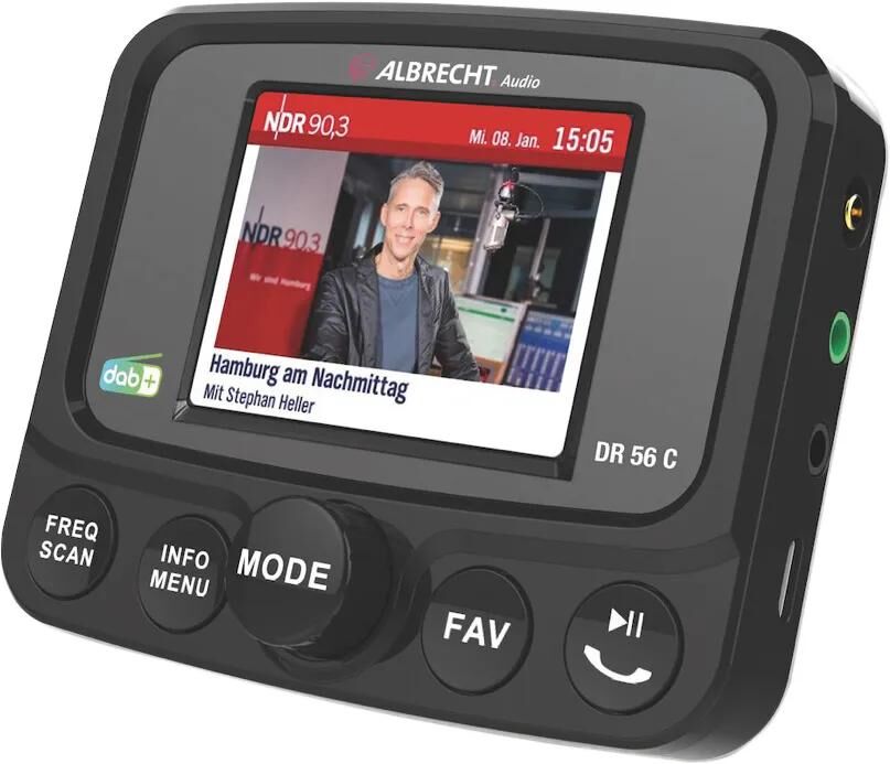 Eno-Adapter Albrecht DR 56 c. Digitalradio-Adapter DAB Albrecht DR 56 C