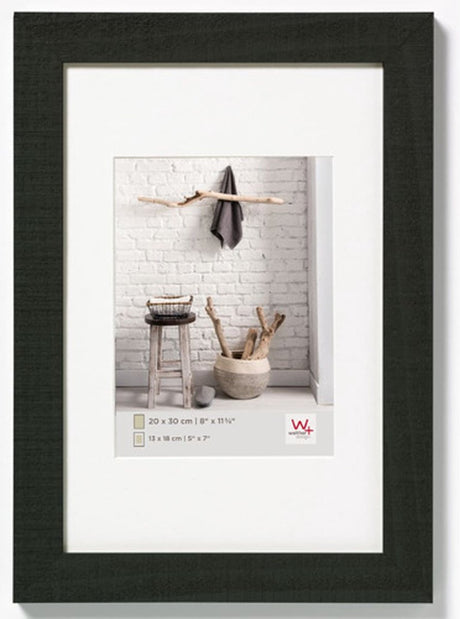 Walther Home - Holzrahmen - Fotogröße 30x40 cm - Schwarz