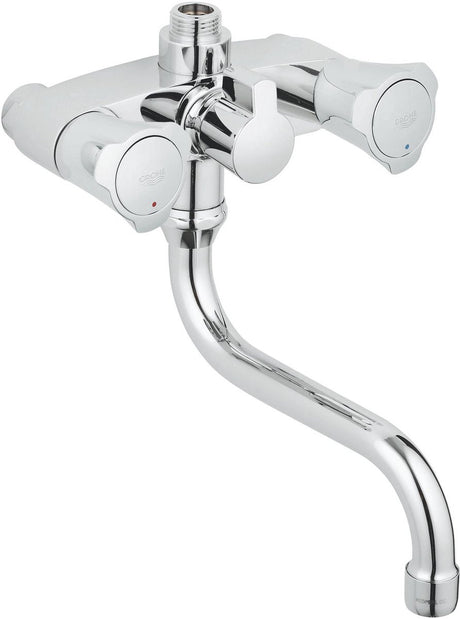 Grohe Costa L Duscharmatur – 12 cm – mit Umsteller – ohne Kupplungen – Chrom