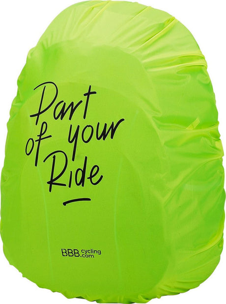 Bbb cycling bbb bsb-96 raincover regenhoes voor tas - universeel - neon geel