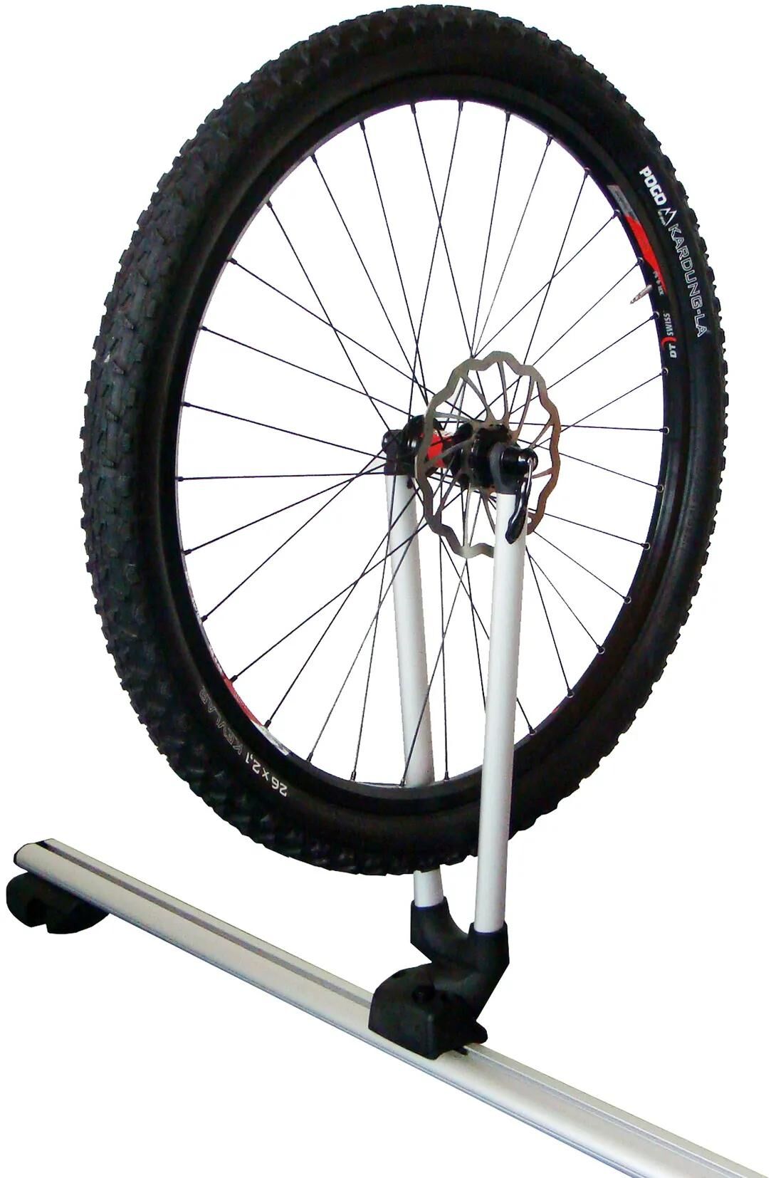Atera Vorderradhalter v.Radhalter silber schwarz
