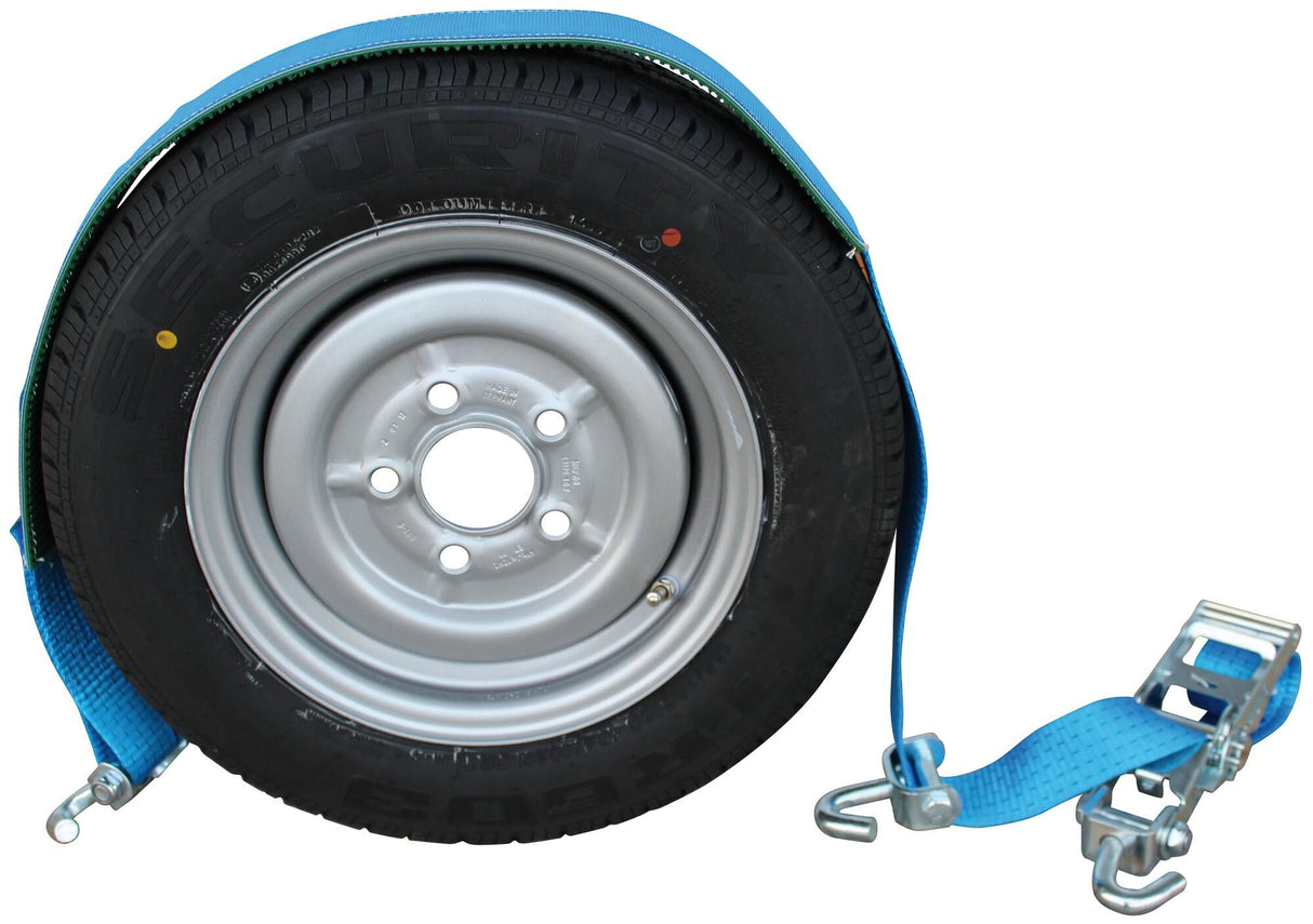 Bünte Spanngurt für Räder Zurrgurte mit Rohren 50 mm 2-teilig
