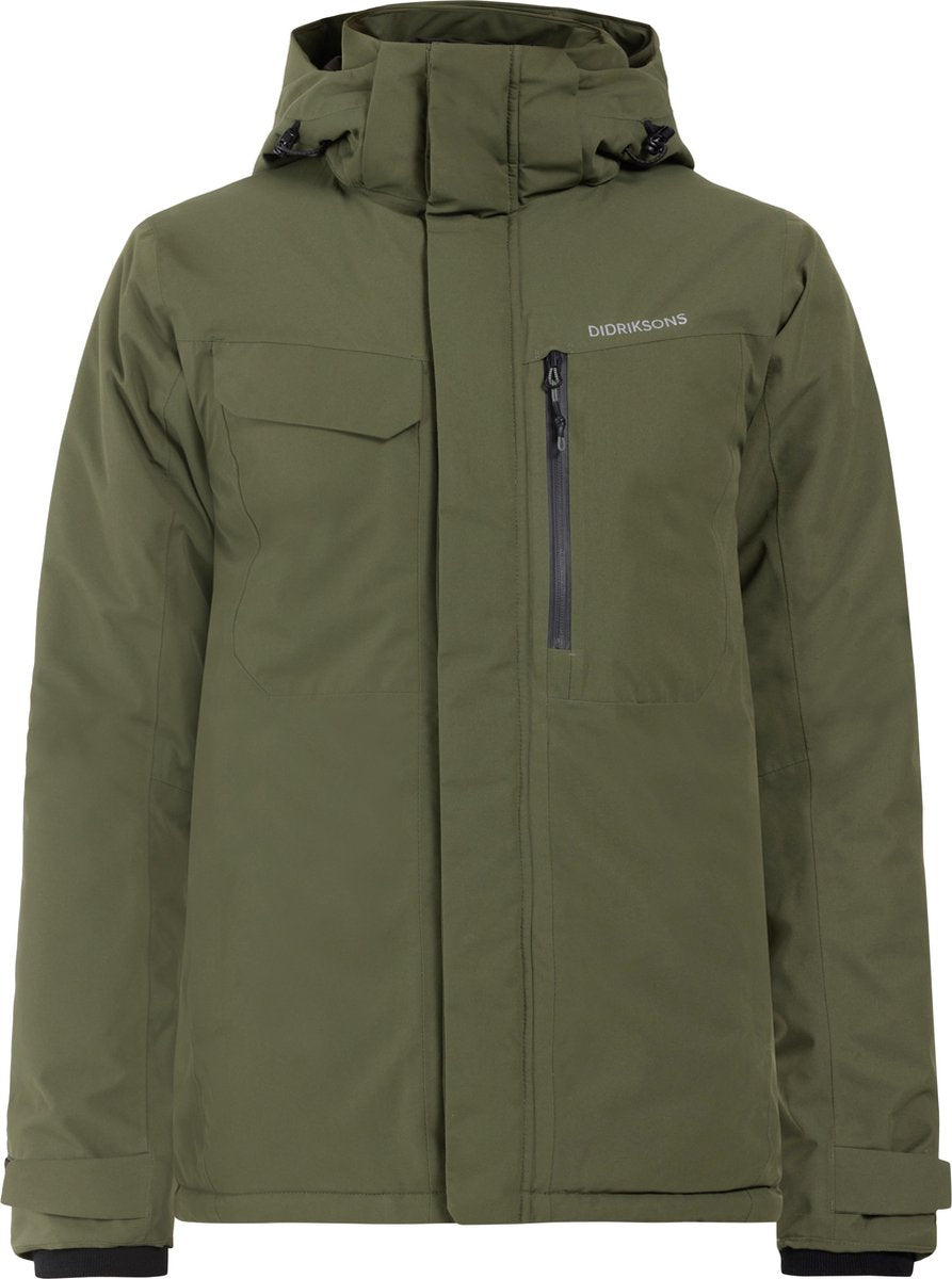 Didriksons Stefan USX JKT Herren-Outdoorjacke – Dunkelgrün