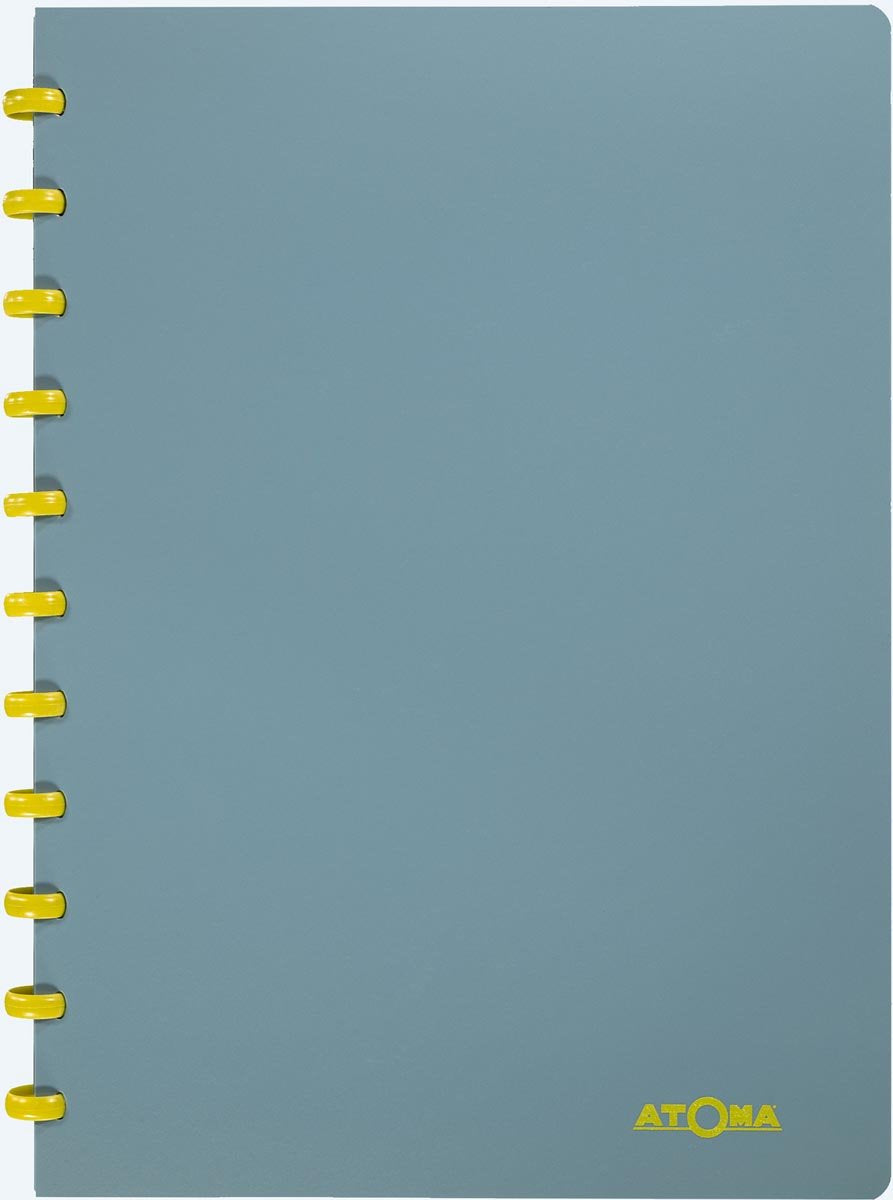 Atoma Terra Notizbuch – A4 – 144 Seiten – liniert – verschiedene Farben – 10 Stück