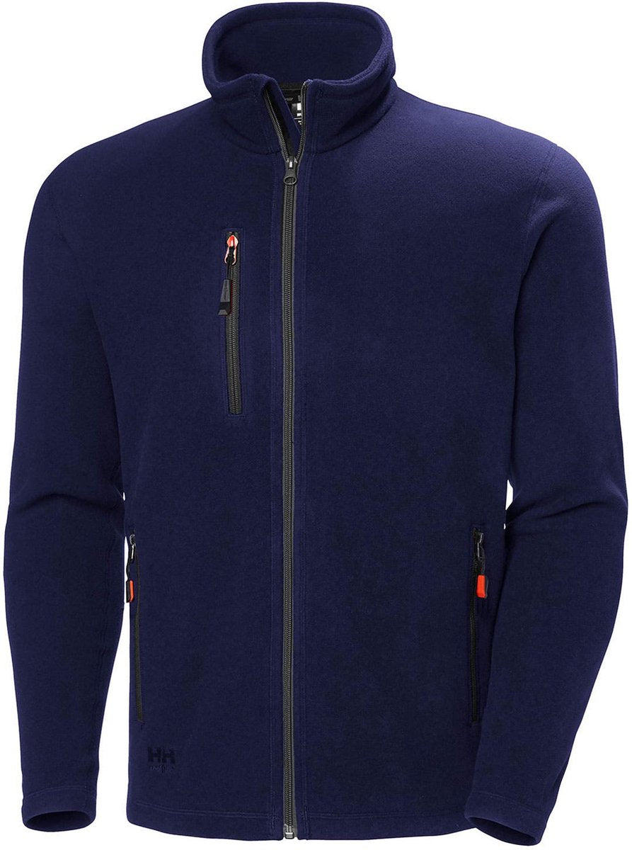 Helly Hansen Oxford Fleecejacke 72026 – Herren – Marineblau – L