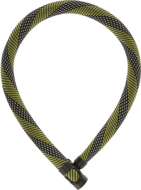 Abus Fahrradschloss Kettenschloss – Ivera Chain 7210 Farbe – Sicherheitsstufe 8 – Gelb – 85 cm – geeignet für Elektrofahrräder und Stadtfahrräder