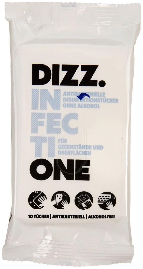 Eno Desinfektionsmittel dizz.one Desinfektionstücher 10 Stück dizz.one