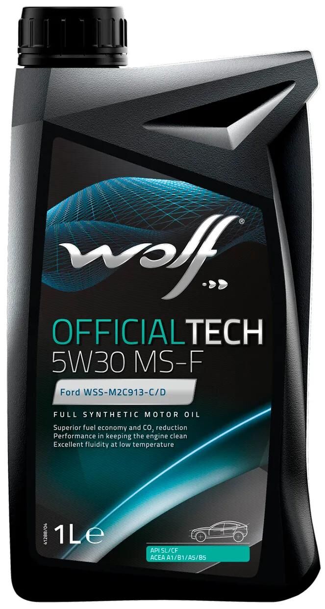 Wolf Motoröl, Officialtech MS-F. Motoröl 5w30 1l off.tech ms-f