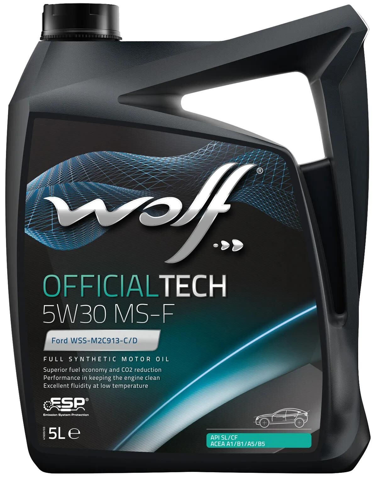 Wolf Motoröl, Officialtech MS-F. Motoröl 5w30 5l off.tech ms-f
