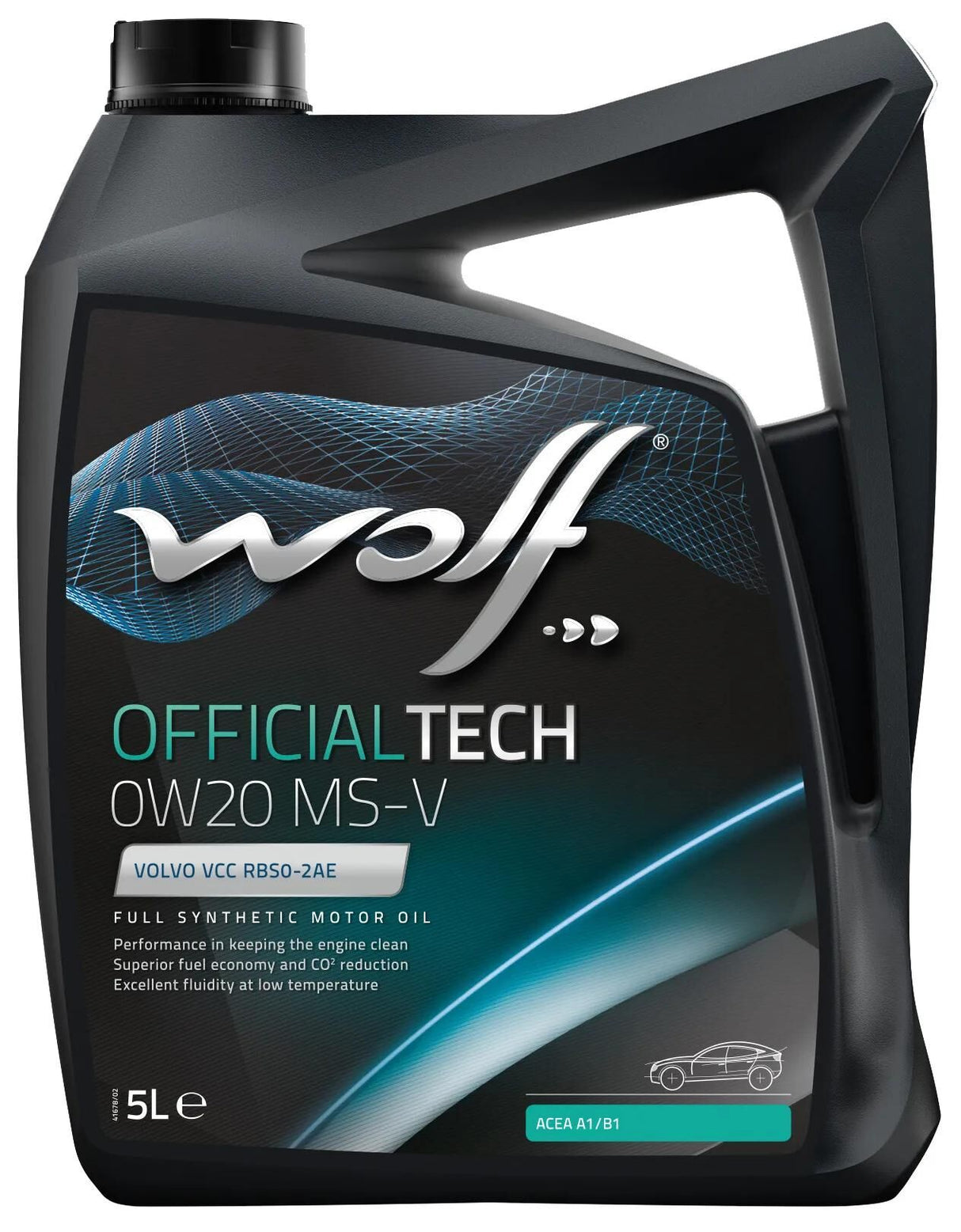 Wolf Motoröl offizielltech ms-v . Motoröl 0w20 5l off.tech ms-v