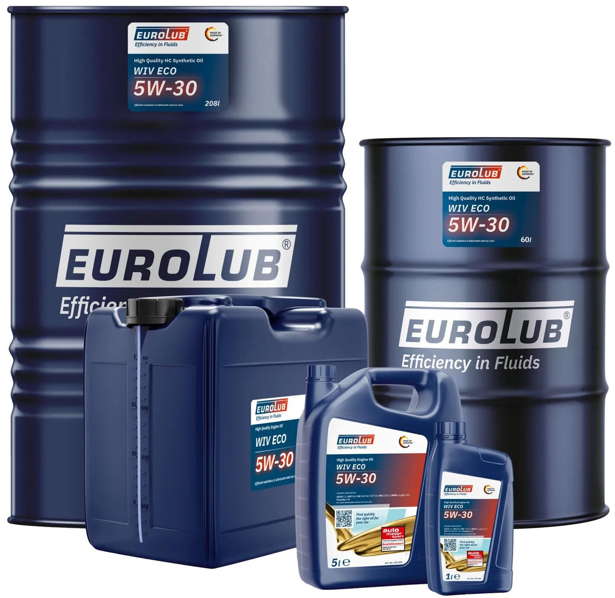 Eurolub Motoröl WIV Eco 5W-30 Motoröl 5W30ll3 60 l WIV Eco