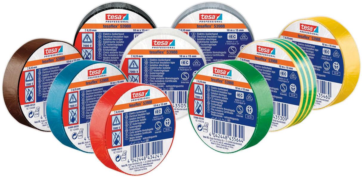 Tesa Isolierband-Set Isolierband-Sets 10 R