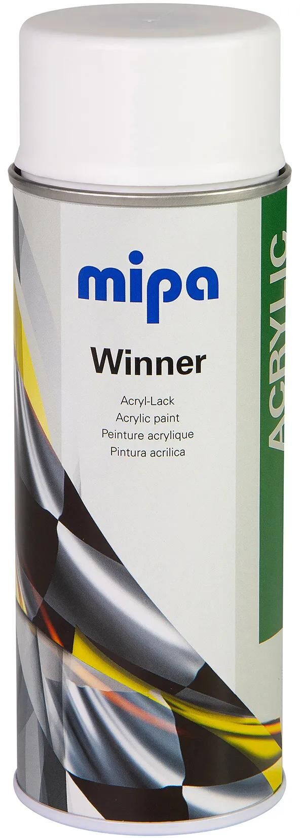 Mipa Autolack Gewinner Acryllack Weiß matt 400 ml