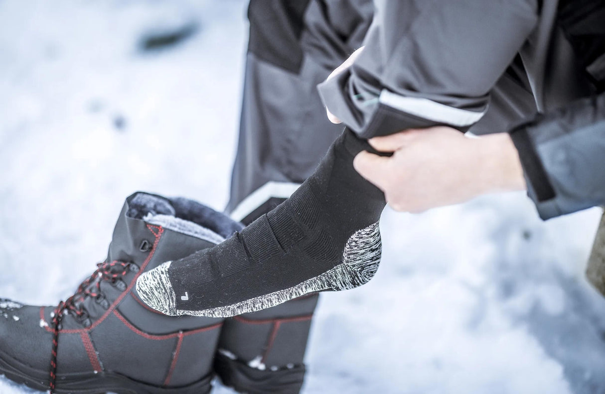 Nitras Sicherheitssocken Nitras Winter Wintersocken SW Gr. 35-3 Nitras 1er Pack mit 2 Paaren