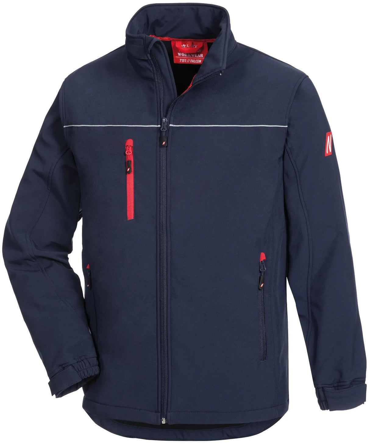 Nitras Safety Nitras Softshelljacke Motion Tex Light Softshelljacke Gr. M Motion Tex Hellblau