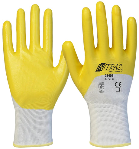 Nitras Sicherheit Nitras Nitrilhandschuh Nitrilhandschuh Größe 8 Nitras