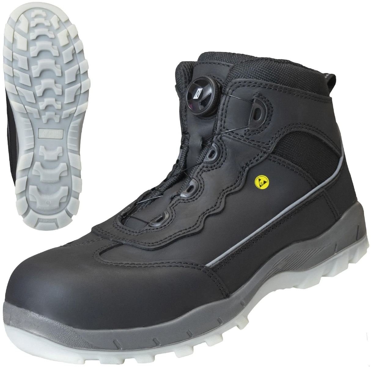 Nitras Safety Nitras Boot Sport Step Mid Fit Sicherheitsstiefel Gr. 43 Sport Step Mid Fit