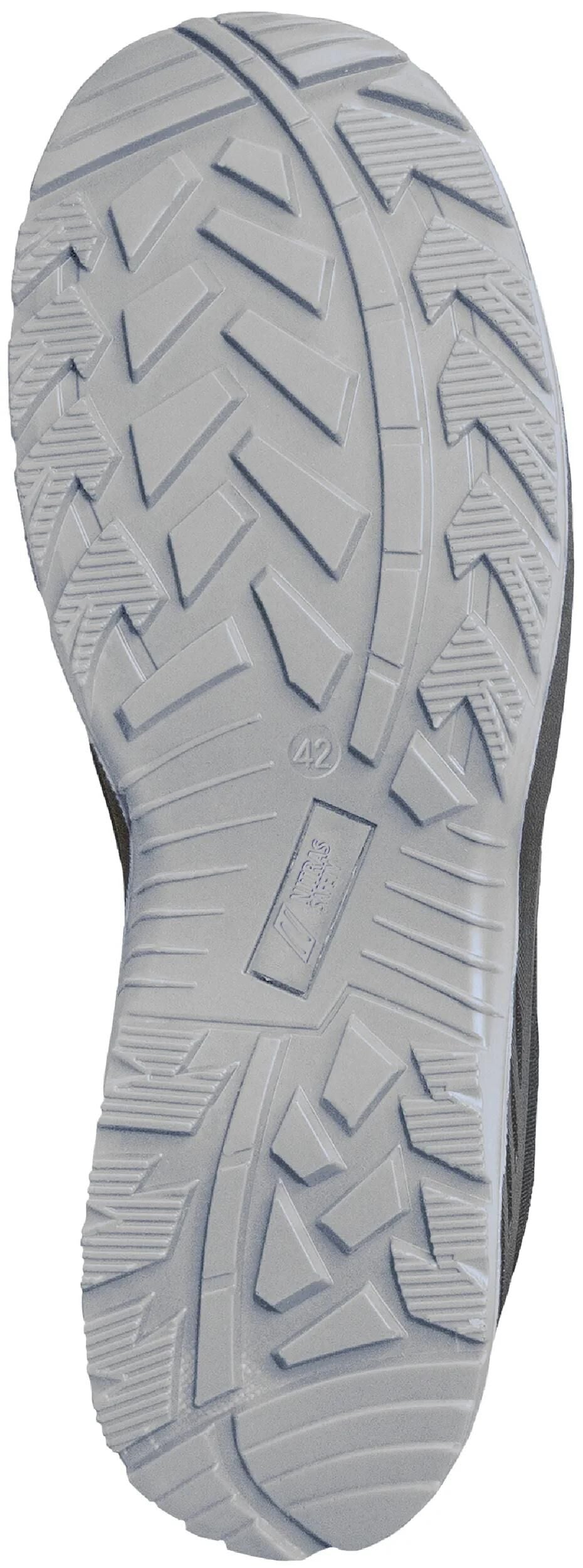 Nitras Sicherheitsstiefel Nitras Solid Step Mid Sicherheitsstiefel Gr. 42 feste Stufe mittelgrau