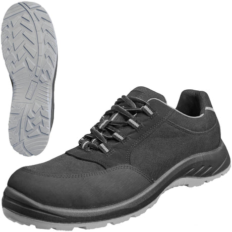 Nitras Safety Nitras Halbschuh Solid Step Sicherheitsschuhe Gr. 45 Nitras Solid Step Grau