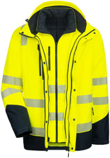 Nitras Sicherheits-Fluoreszenzjacke Motion Tex Viz Plus von Jacken Gr. xxl Nitras Motion Tex nämlich