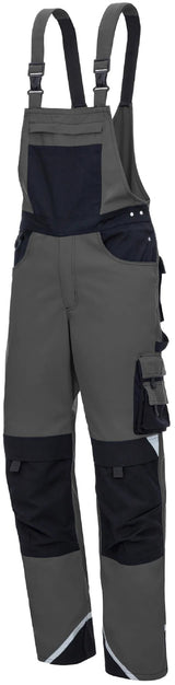 Nitras Safety Nitras Motion Tex Plus Latzhose Latzhose Nitras Mot.Tex Plus 50 Grau Schwarz