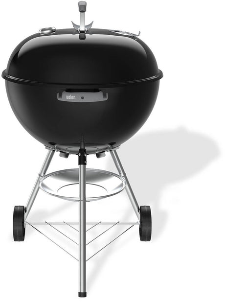 Weber Bar-B Wasserkocher – ø 57 cm Grillrost – Holzkohlegrill – Schwarz – Ascheauffangschale – 2 langlebige, wetterbeständige Räder – Deckelthermometer – 2 Werkzeughaken – kratz- und rostbeständig