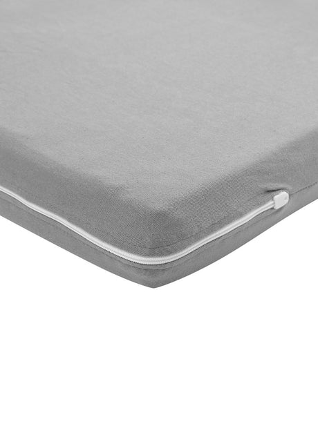 Meyco Baby Meyco Campingbett-Matratzenbezug – 60 x 120 cm – Jersey – Grau