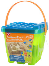 Playgo Strandset Burg mit Zubehör, 21-teilig.