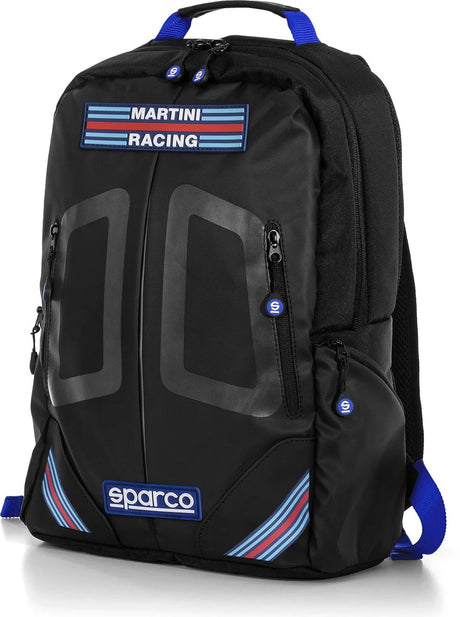 Sparco Martini Racing Rucksack Stage Martini-R My23 Tasche – Schwarz Blau – Größe Einheitsgröße