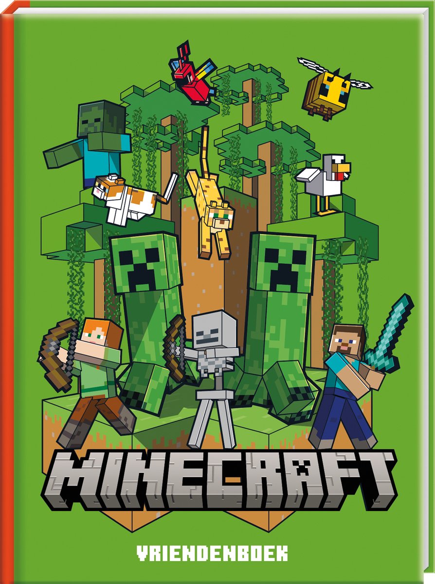 Interstat Freundebuch Minecraft – Bücher – geeignet für Kinder