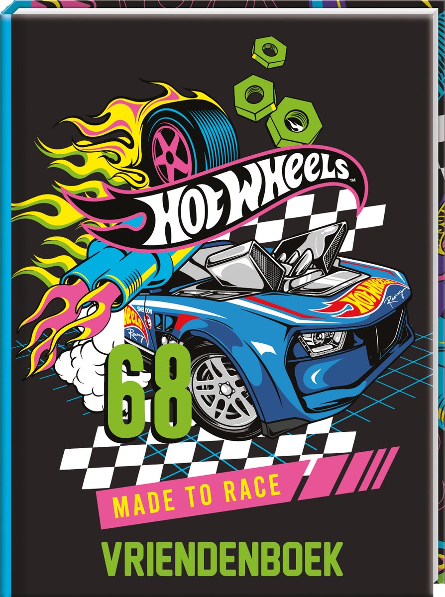 Interstat Hot Wheels – Freundeheft – 80 Seiten – Hardcover