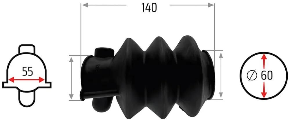 Nb Teile Balg 55 62 mm Nb Teile