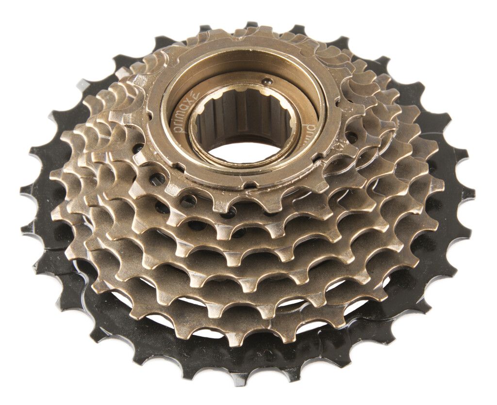 Primax E Freewheel 7 Vitesse 14-28T Black-brun dans la boîte