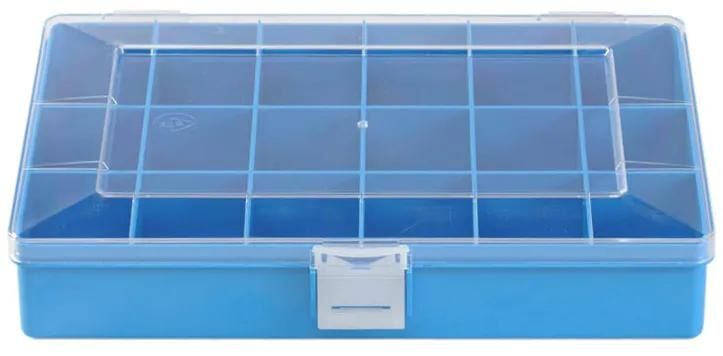 Hünersdorff ps-compact Sortimentsbox Sortimentsboxen leer, 18 Fächer