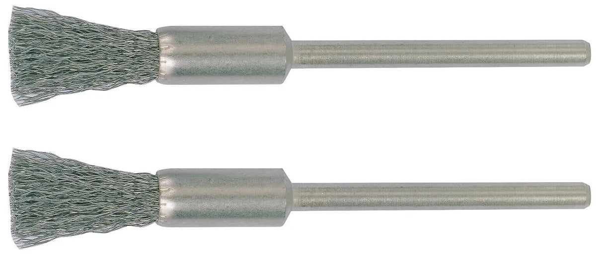 Proxxon Bürstenbürste Bürsten m.Schaft 2Stk d=8mm Edelstahl