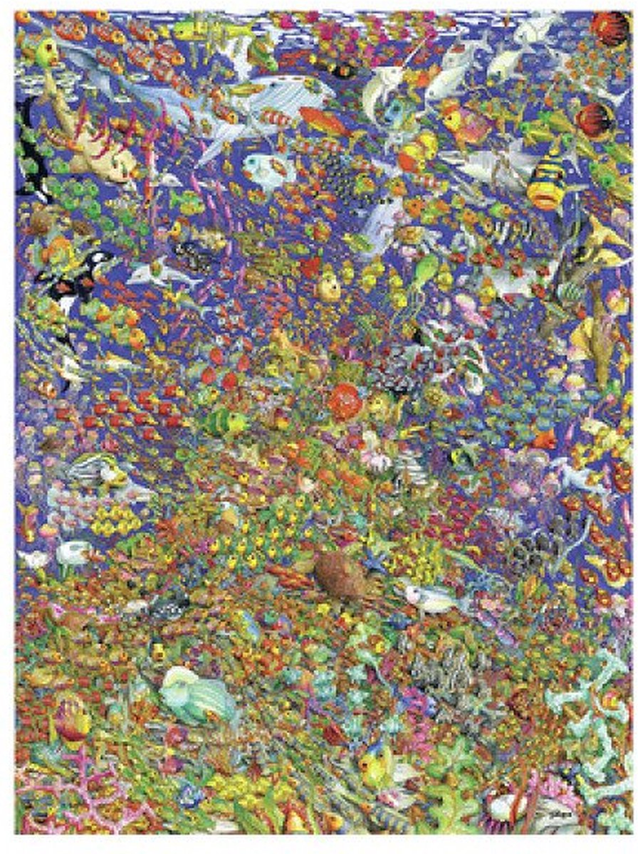 Ravensburger Jigsaw Puzzle Viele farbenfrohe Fische, 1500st.