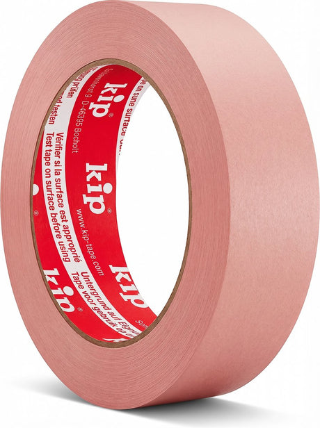 Kip washi-tec® zart 375 – rosa 24 mm – 50 m – starke Haftung – leicht zu reißen – geeignet für empfindliche Oberflächen