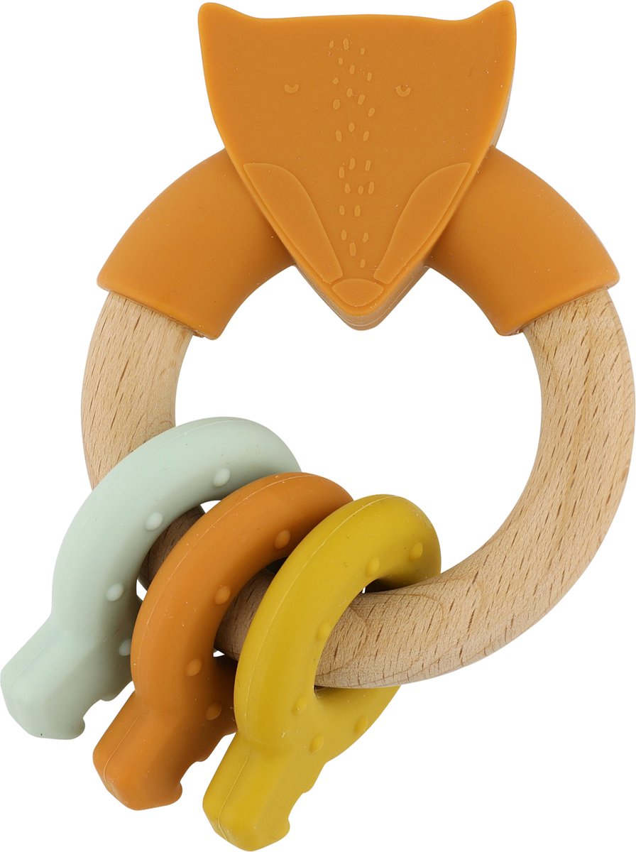 Trixie Holz-Silikon-Aktivitätsring – Mr. Fuchs
