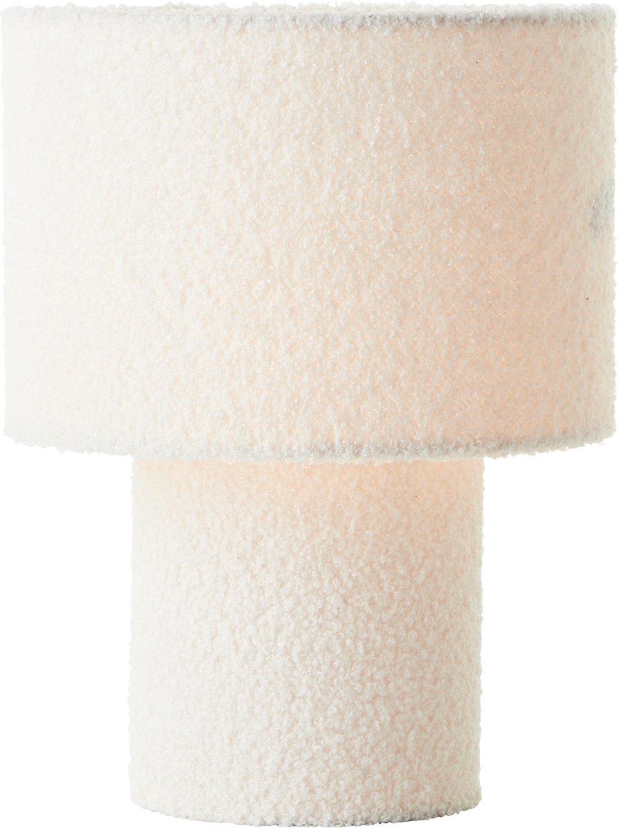 Brilliant Teddy - Tischlampe - E27 max 1x25w - Teddystoff - Beige