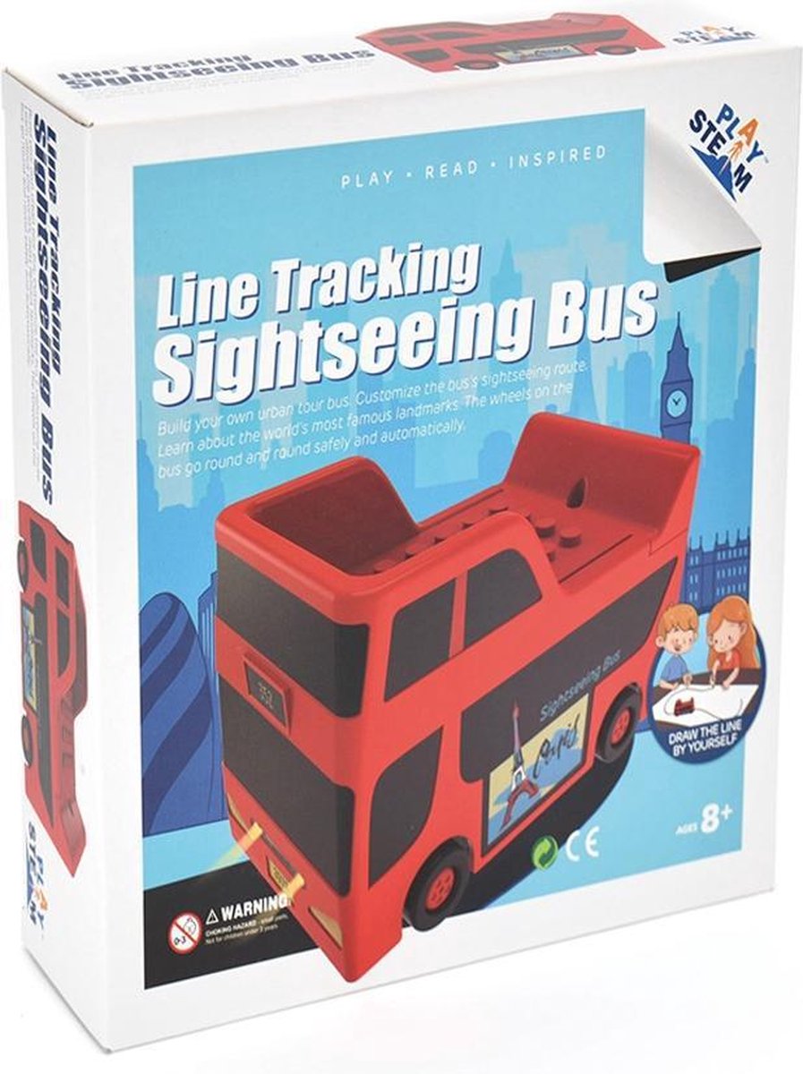 Playsteam – Linienverfolgungs-Sightseeing-Bus