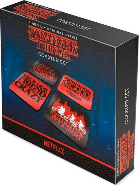 Untersetzer „Stranger Things“ – 4er-Set