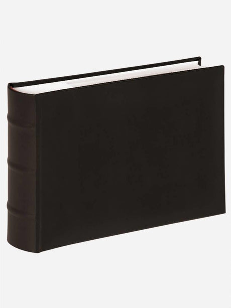 Walther me-373-b classic - Memo-Einsteckalbum - Größe 28 x 18 cm - 100 Fotos 15 x 20 cm - Schwarz
