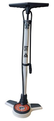 Cycletech QT Murcia Fahrradpumpe Hochdruckpumpe Manometer Stahl A V F V Max 11 bar 160 psi